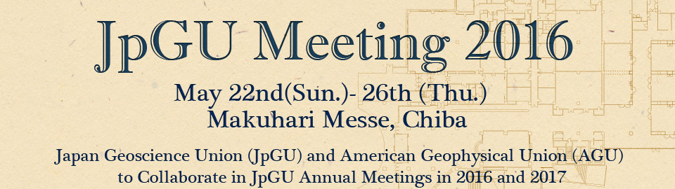 JpGU Meeting 2016